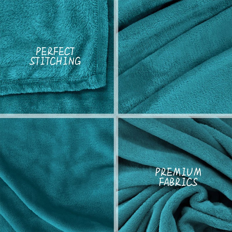 Cuddly, Fluffy Blanket, 130 x 160 cm - Small Fleece