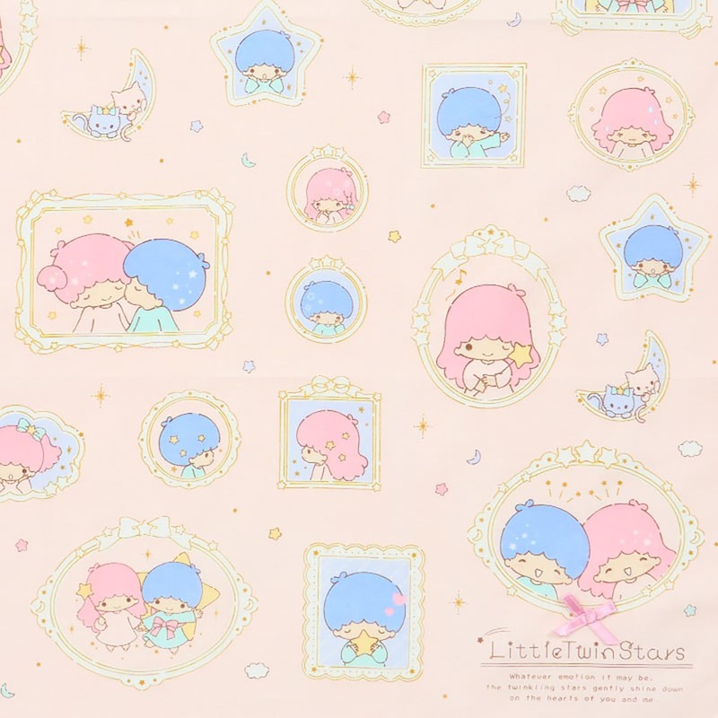 Sanrio 676918 Little Twin Stars Handkerchief (Frame Design)