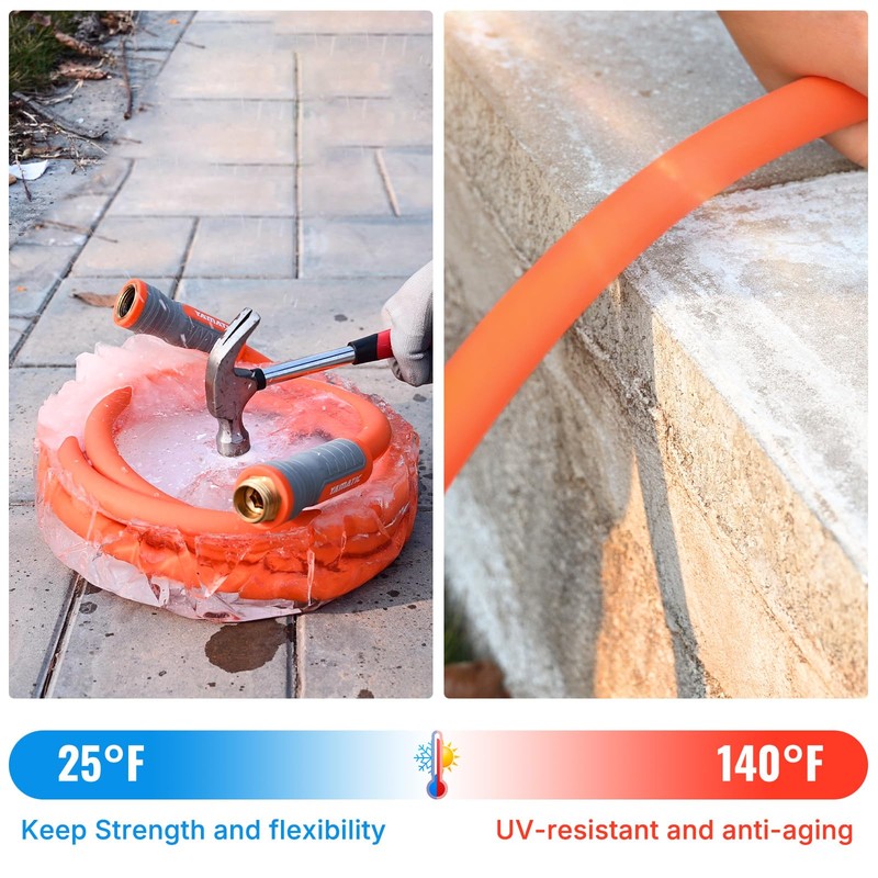 YAMATIC Heavy Duty Garden Hose 5/8 in x 15 ft