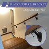 HOME MASTER HARDWARE Handrail Stair Brackets, Heavy Duty Hand Rail