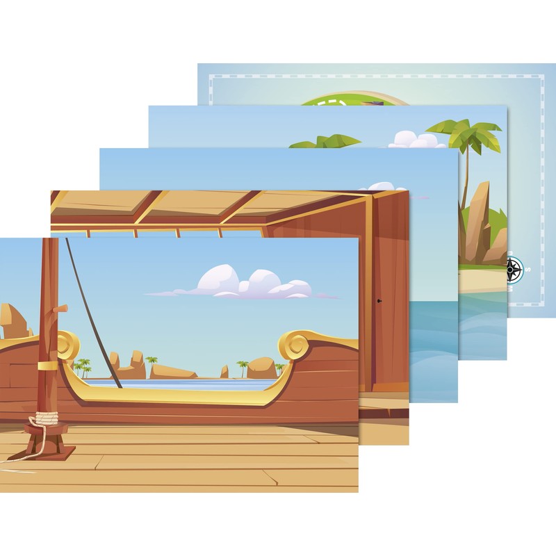 Heyda 203781000 Creativity Scratch Stickers, Multi-Coloured