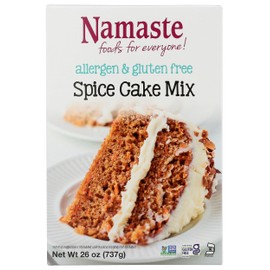 Namaste Foods, Gluten Free Spice Cake Mix, Allergen-Free,26 Oz (Pack of 6)