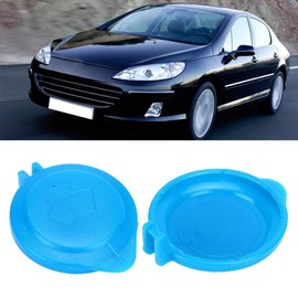Windscreen Washer Cap Lid for Windscreen Washer Container Bottle Lid for Washer Container Fits 407-3008-5008 Blue