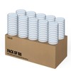 Vabiooth 100 Packs Sterile Thick Plastic Petri Dishes with Lid,