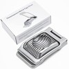 Egg Slicer, Heavy Duty Metal Egg Slicer Cutter for Boiled