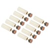 PATIKIL 10mm Dia Screw-on Pool Cue Tips, 10 Pairs Snooker