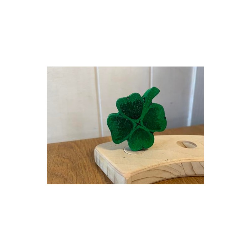 Motif plug, clover, birthday stake, decorative accessory for birthday train,