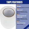 Bghdas 2 Roll Vapor Barrier Tape, 3" Wide x 180'