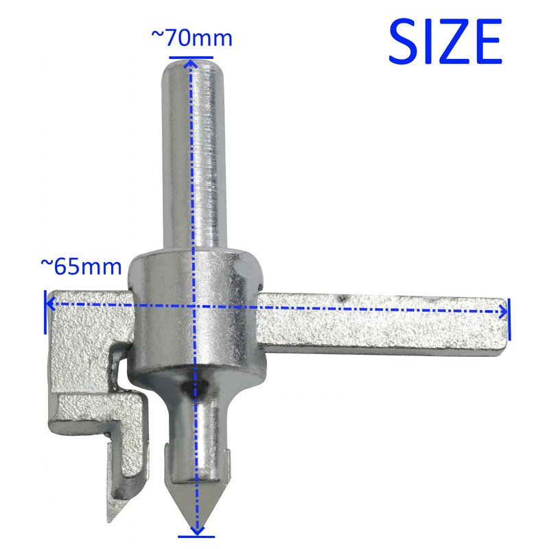 AERZETIX - C73059 - Circular Cutter Compass Adjustable up to