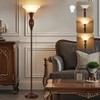 70" Torchiere Floor Lamp with NightLight - Victorian Style Standing