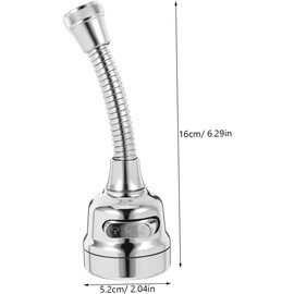 Extensor de Grifo de Cocina Giratorio 360° de ABS y Acero