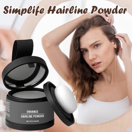 Root Powder for Hair, Root Touchup Hair Color with Applicator, Waterproof Long-Lasting Hair Concealer Gray Coverage Shading Tool for Instantly Thicker Fuller Look