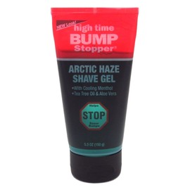 High Time Bump Stopper Shave Gel W/Aloe& Tea Tree Oil 5.3oz