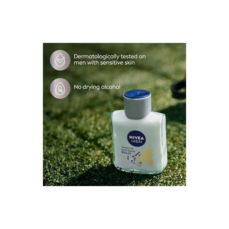 NIVEA FOR MEN Sensitive Post Shave Balm 3.3 oz