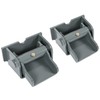 HECASA 2Pcs Steel Dump Trailer Hinges Compatible with Dump Trucks