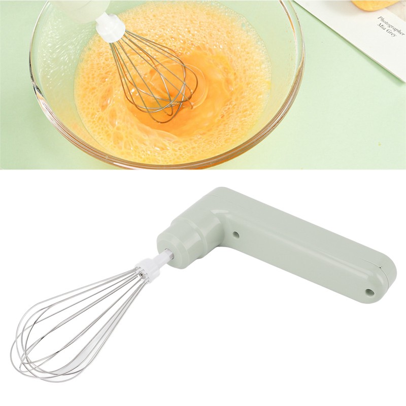 Electric Egg Beater 800mah Rechargeable Cordless Hand Blender Efficient Handheld