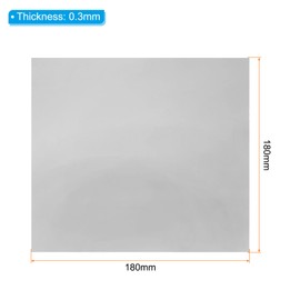 PATIKIL Polarized Film Sheets, 2 Pack Adhesive Polarizer Linear Polarizing Filter for Screen, Photography, Lighting, 7"x7"/18cmx18cm