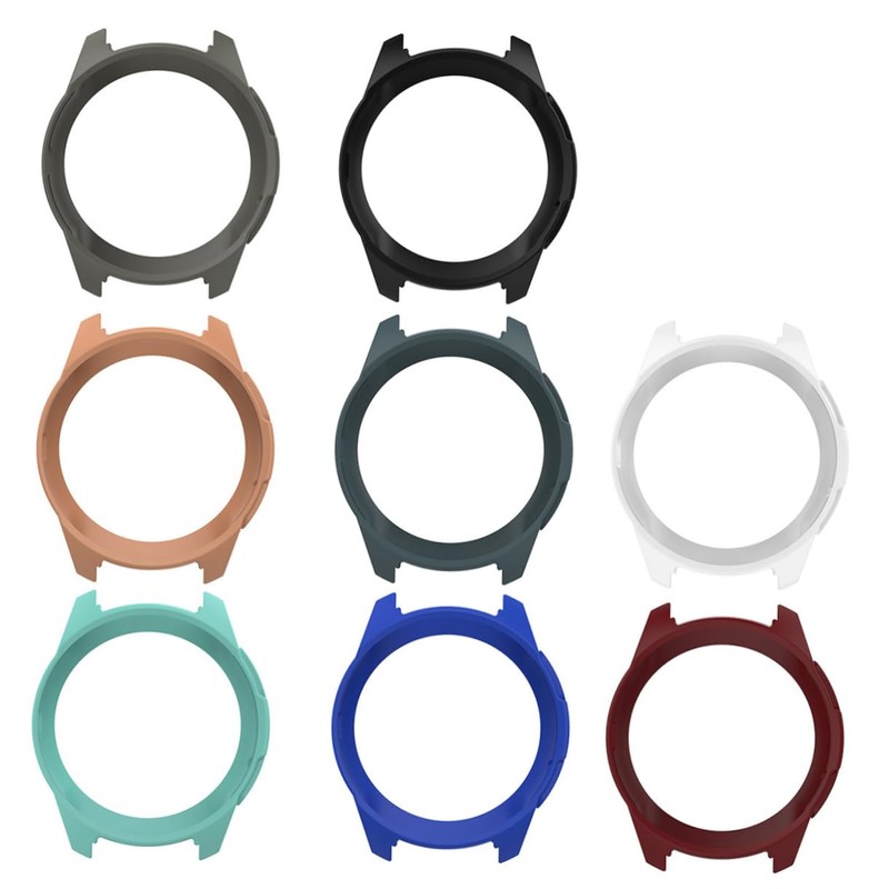 LABRIMP 8pcs Protective Cases for Watch Scratch Frame Cover Black