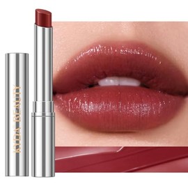 Honey Lipstick Tinted Lip Balm, Tint Sheer Lightweight Moisturizing Honey Lip Gloss, Glossy Natural Hydrating Lip Color for Dry Lips, Nude Candy
