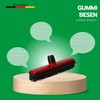 Novaliv Rubber Broom with Handle I Red I Broom Head