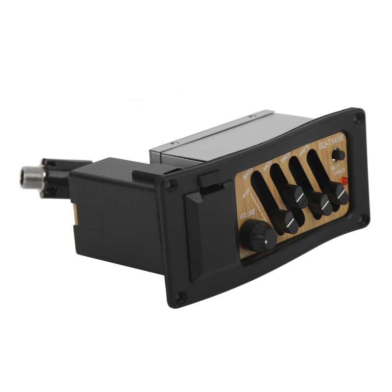 Acoustic Guitar Pickup Preamp Piezo 4 Band EQ Equalizer System