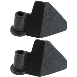 TAODAN 2PCS Black Stainless Steel CBK-110KP Kneading Paddle Replacement Part 2.59x1.56inch Bread Machine Mixing Leaf