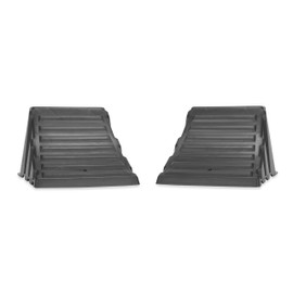 Camco 44418 Dark Gray Wheel Chock-Pack of 2, 1 Pack Set of 2