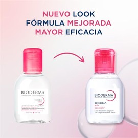 BIODERMA, Agua Micelar, Sensibio H2O, Desmaquillante para Piel Sensible, Calma y Reduce la Irritación, 100 ml