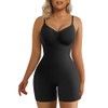 SHAPERX - Body para mujer con control de barriga, sin