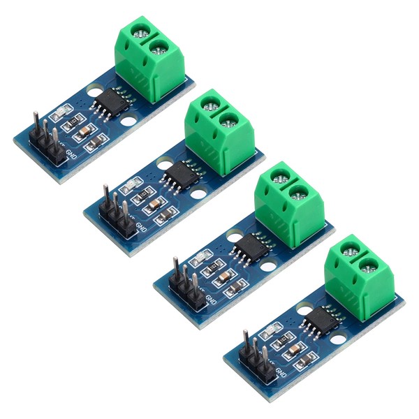 MECCANIXITY 4pcs ACS712 Current Sensor Module 5A Range Hall Effect
