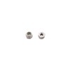 binifiMux 100pcs 4-40 Nylon Inserted Self Lock Nuts 304 Stainless