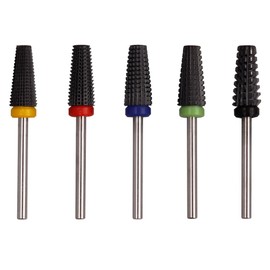 Bestgle Manicure Drill Ceramic Nail Drill Bit Nail Drill Bit Cuticle 3.5 Inch Ceramic Manicure Drill Bit