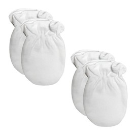 Baby Anti Scratch Mittens, 2 Pairs, Scratch Mitts, Twin Pack Newborn
