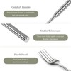 Extendable Fork, 8.7 to 25.4 Inch Long Fork Prank, Telescopic
