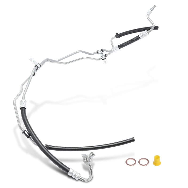 A-Premium Power Steering Pressure & Return Hoses Line Assembly Compatible
