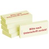 BIZSTIX Business Sticky Notes "Bitte nach Sigschrift zurück!" Pack of