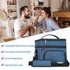 INSMEER 16L Lunch Bag, 2 Decks Lunch Box for Work