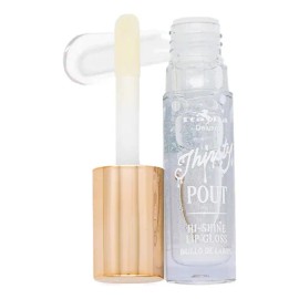 Labial Lip Gloss Thirsty Pout Hi-shine Italia Deluxe Acabado Brillo Color 14 Crystal