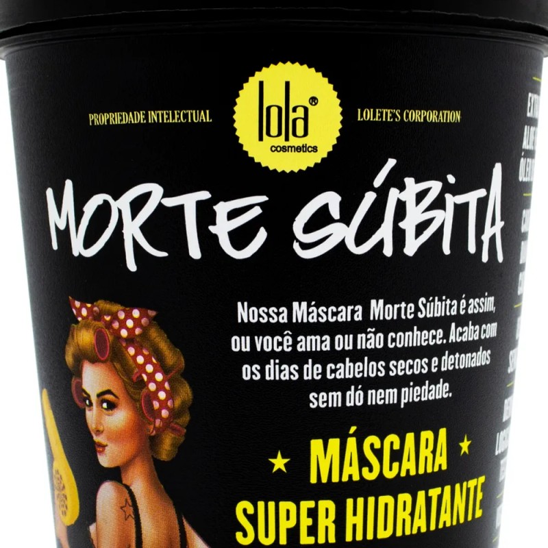 Mascara Hidratacion Lola From Rio Morte Subita Coco 450g
