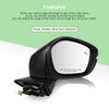 SCITOO Passenger Side View Mirror Compatible with 2022 2023 2024