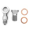 M12 Oil Feed Banjo Bolt Kit Fit for SAAB TD04
