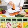 Picador de Verduras Multifunción 16 en 1 con Cuchillas de