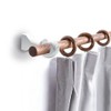 Wood Curtain Rod Brackets, MfhdgXAvs 2Pcs Wall Mount White Closet