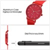 Men's Watch Ultra-Thin Minimalist Waterproof-Fashion Watch for Men or Women