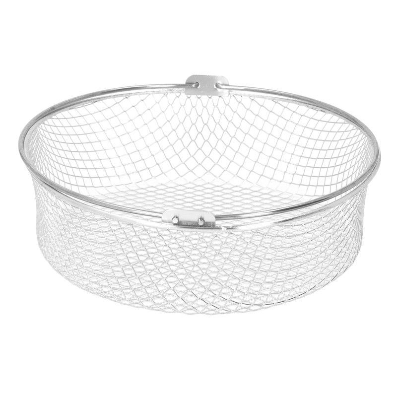 Fry Basket Stainless Steel with Handle Kitchen Fry Mesh Basket