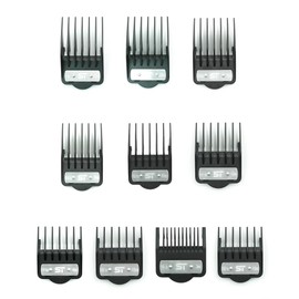 Supreme Trimmer Magnetic Guide Combs for Clippers | Hair Clipper Guards, 10 Cutting Lengths | CMG150