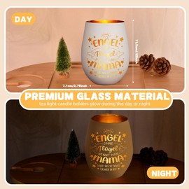 Gifts for Grandma Christmas, Gifts for Grandma, Lantern with Engraving for Grandma, Tea Light Holder Gift Grandma, Christmas Gifts for Grandma (OMA01)