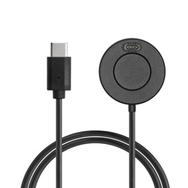 kwmobile USB C Ladekabel kompatibel mit Garmin Instinct 2 Solar/Instinct 2 - Kabel Charger - Smart Watch Typ C Ersatzkabel - Fitnesstracker Aufladekabel