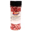 Crushed Peppermint Candy Pieces, Red & White, Mint Flavored Bits