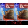Pillsbury 2x Pillsbury CHOCOLATE FUDGE 13" X 9" Family size
